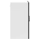 vidaXL - Eettafelpoten - 2 - st - V-vormig - 100x(72-73,3) - cm - staal - wit