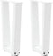 vidaXL - Eettafelpoten - 2 - st - V-vormig - 28x(42-43,3) - cm - staal - wit