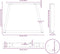 vidaXL - Eettafelpoten - 2 - st - V-vormig - 30x(30-31,3) - cm - staal - wit