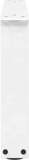 vidaXL - Eettafelpoten - 2 - st - V-vormig - 50x(30-31,3) - cm - staal - wit