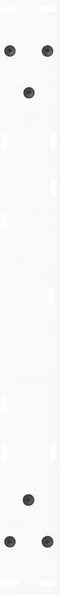 vidaXL - Eettafelpoten - 2 - st - V-vormig - 50x(30-31,3) - cm - staal - wit