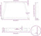 vidaXL - Eettafelpoten - 2 - st - V-vormig - 50x(42-43,3) - cm - staal - wit