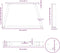 vidaXL - Eettafelpoten - 2 - st - V-vormig - 60x(42-43,3) - cm - staal - wit