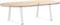 vidaXL - Eettafelpoten - 2 - st - V-vormig - 60x(42-43,3) - cm - staal - wit