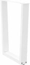 vidaXL - Eettafelpoten - 2 - st - V-vormig - 60x(72-73,3) - cm - staal - wit