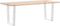 vidaXL - Eettafelpoten - 2 - st - V-vormig - 60x(72-73,3) - cm - staal - wit