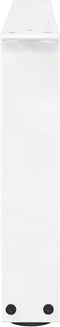 vidaXL - Eettafelpoten - 2 - st - V-vormig - 70x(30-31,3) - cm - staal - wit