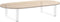 vidaXL - Eettafelpoten - 2 - st - V-vormig - 70x(30-31,3) - cm - staal - wit