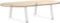 vidaXL - Eettafelpoten - 2 - st - V-vormig - 70x(30-31,3) - cm - staal - wit