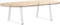 vidaXL - Eettafelpoten - 2 - st - V-vormig - 70x(42-43,3) - cm - staal - wit
