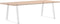 vidaXL - Eettafelpoten - 2 - st - V-vormig - 70x(72-73,3) - cm - staal - wit
