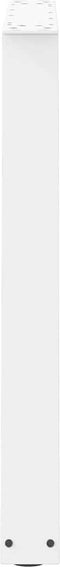 vidaXL - Eettafelpoten - 2 - st - V-vormig - 70x(72-73,3) - cm - staal - wit