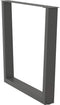 vidaXL - Eettafelpoten - 2 - st - V-vormig - 80x(72-73,3) - cm - staal - antraciet