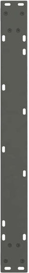 vidaXL - Eettafelpoten - 2 - st - V-vormig - 80x(72-73,3) - cm - staal - antraciet