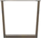 vidaXL - Eettafelpoten - 2 - st - V-vormig - 80x(72-73,3) - cm - staal - naturel