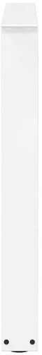 vidaXL - Eettafelpoten - 2 - st - V-vormig - 90x(72-73,3) - cm - staal - wit