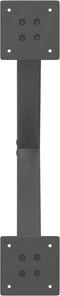 vidaXL - Eettafelpoten - 2 - st - X-vormig - 50x(72-73) - cm - staal - antraciet