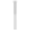 vidaXL - Eettafelpoten - 2 - st - X-vormig - 60x(72-73) - cm - staal - wit