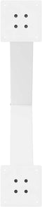 vidaXL - Eettafelpoten - 2 - st - X-vormig - 70x(72-73) - cm - staal - wit
