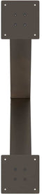 vidaXL - Eettafelpoten - 2 - st - X-vormig - 80x(72-73) - cm - staal - naturel