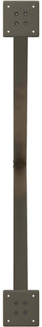 vidaXL - Eettafelpoten - 2 - st - X-vormig - 90x(72-73) - cm - staal - naturel