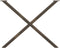 vidaXL - Eettafelpoten - 2 - st - X-vormig - 90x(72-73) - cm - staal - naturel