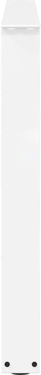vidaXL - Eettafelpoten - 3 - st - V-vormig - 100x(72-73,3) - cm - staal - wit