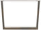 vidaXL - Eettafelpoten - 3 - st - V-vormig - 100x(72-73,3) - cm - staal - naturel