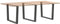 vidaXL - Eettafelpoten - 3 - st - V-vormig - 100x(72-73,3) - cm - staal - antraciet