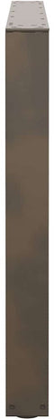 vidaXL - Eettafelpoten - 3 - st - V-vormig - 100x(72-73,3) - cm - staal - naturel