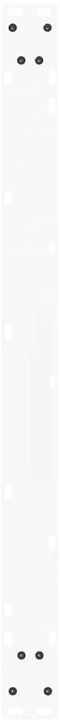 vidaXL - Eettafelpoten - 3 - st - V-vormig - 100x(72-73,3) - cm - staal - wit