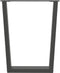 vidaXL - Eettafelpoten - 3 - st - V-vormig - 70x(72-73,3) - cm - staal - antraciet