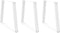 vidaXL - Eettafelpoten - 3 - st - V-vormig - 80x(72-73,3) - cm - staal - wit