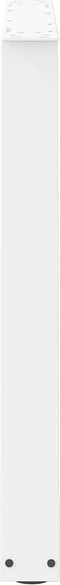 vidaXL - Eettafelpoten - 3 - st - V-vormig - 90x(72-73,3) - cm - staal - wit