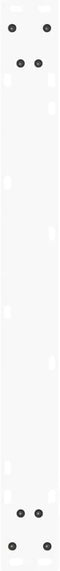 vidaXL - Eettafelpoten - 3 - st - V-vormig - 90x(72-73,3) - cm - staal - wit