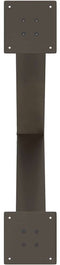 vidaXL - Eettafelpoten - 3 - st - X-vormig - 70x(72-73) - cm - staal - naturel