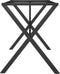 vidaXL - Eettafelpoten - X-frame - 120x60x73 - cm - gietijzer
