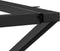 vidaXL - Eettafelpoten - X-frame - 50x40x73 - cm - gietijzer