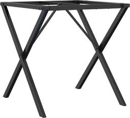 vidaXL - Eettafelpoten - X-frame - 60x60x73 - cm - gietijzer