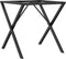vidaXL - Eettafelpoten - X-frame - 60x60x73 - cm - gietijzer