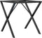 vidaXL - Eettafelpoten - X-frame - 70x70x73 - cm - gietijzer