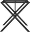 vidaXL - Eettafelpoten - X-frame - 70x70x73 - cm - gietijzer