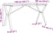 vidaXL - Eettafelpoten - Y-frame - 140x60x73 - cm - gietijzer