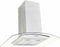 vidaXL Eilandafzuigkap 756 m³/u LED 90 cm roestvrij staal