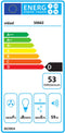vidaXL Eilandafzuigkap LCD-scherm sensor 756 m³/u LED 90 cm