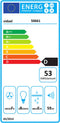 vidaXL Eilandafzuigkap LCD-scherm sensor 756 m³/u LED