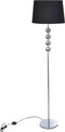 vidaXL - Eleganza - Vloerlamp - Zwart