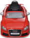 vidaXL Elektrische auto Audi TT RS met afstandsbediening rood