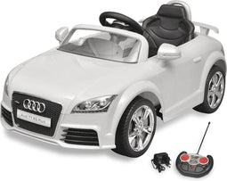 vidaXL Elektrische auto Audi TT RS met afstandsbediening wit