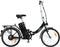 vidaXL - Elektrische - fiets - inklapbaar - met - Li-ion-accu - aluminiumlegering